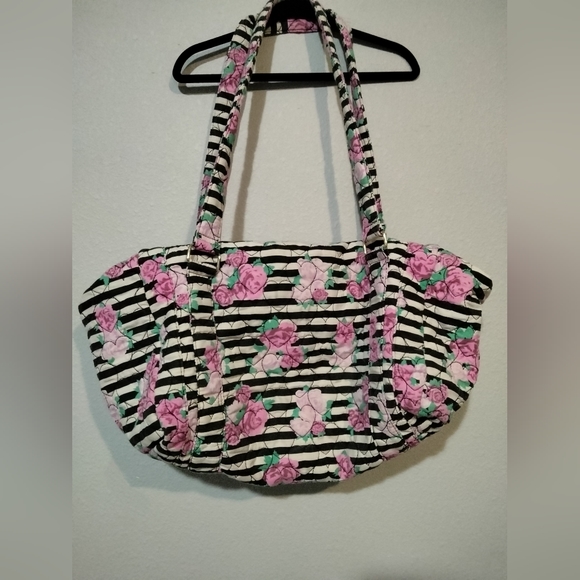Betsey Johnson Quilted Weekender Duffel Bag - Picture 2 of 8